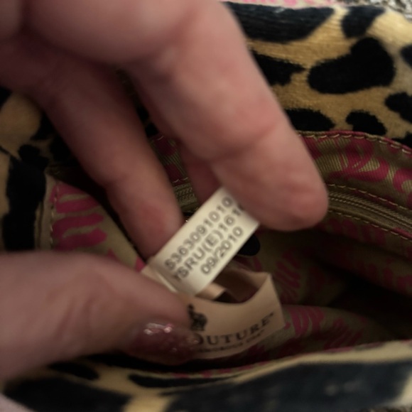JUICY COUTURE, VINTAGE Leopard Print Crossbody Bag, EUC - Picture 7 of 7